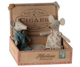 Myszka - Mum and dad mice in cigarbox - L’enfant