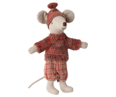 Myszka - Winter mouse with ski set, Big sister - Rose - L’enfant