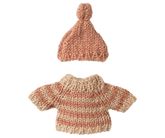 Ubranko myszki - Knitted sweater and hat, Big sister mouse - L’enfant