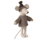Ubranko myszki - Knitted sweater and hat, Big brother mouse - L’enfant