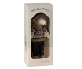 Myszka - Winter mouse with ski set, Dad - Blue - L’enfant