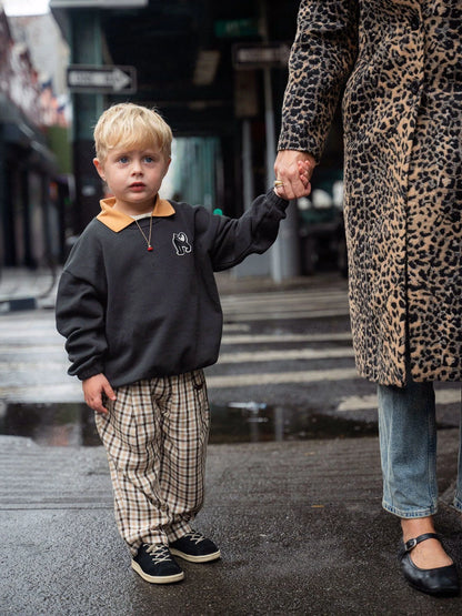 Bluza - Panther Patch Collar