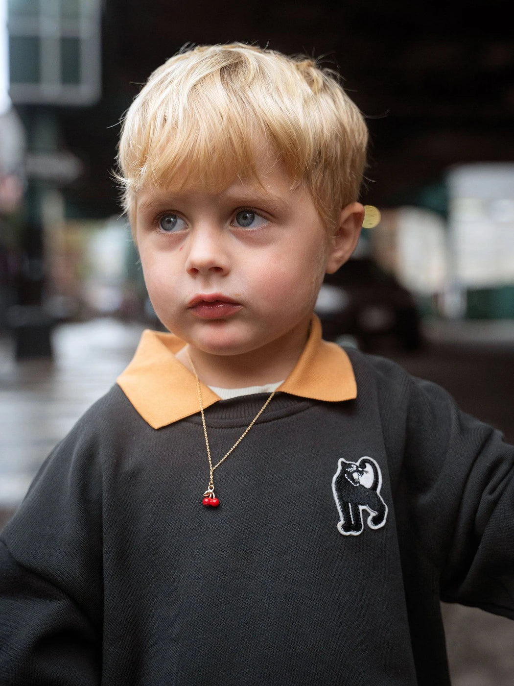 Bluza - Panther Patch Collar