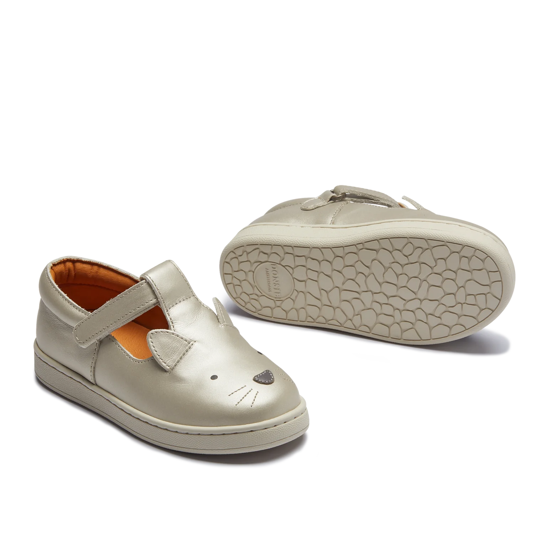 Buty Esterre Cat - Off White Metallic Leather