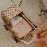 Rattanowy wózek strolley - Natural - L’enfant
