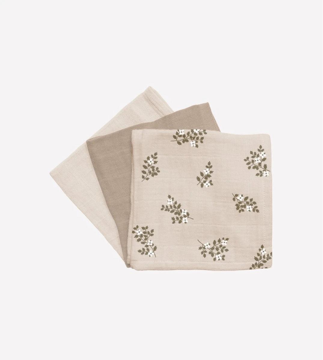 3-pak pieluszek muślinowych - Holly Flowers - L’enfant