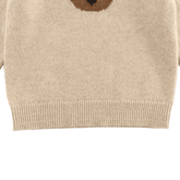 Sweter Denn Wełna Merino - Bear Biscotti Melange - L’enfant