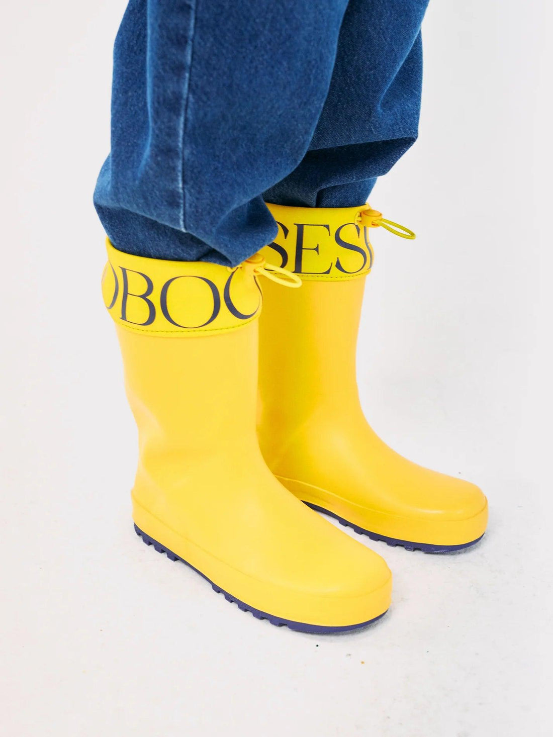 Kalosze Bobo Choses yellow rainboots - L’enfant