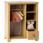 Akcesoria dla lalek - Wardrobe, Large - Yellow - L’enfant