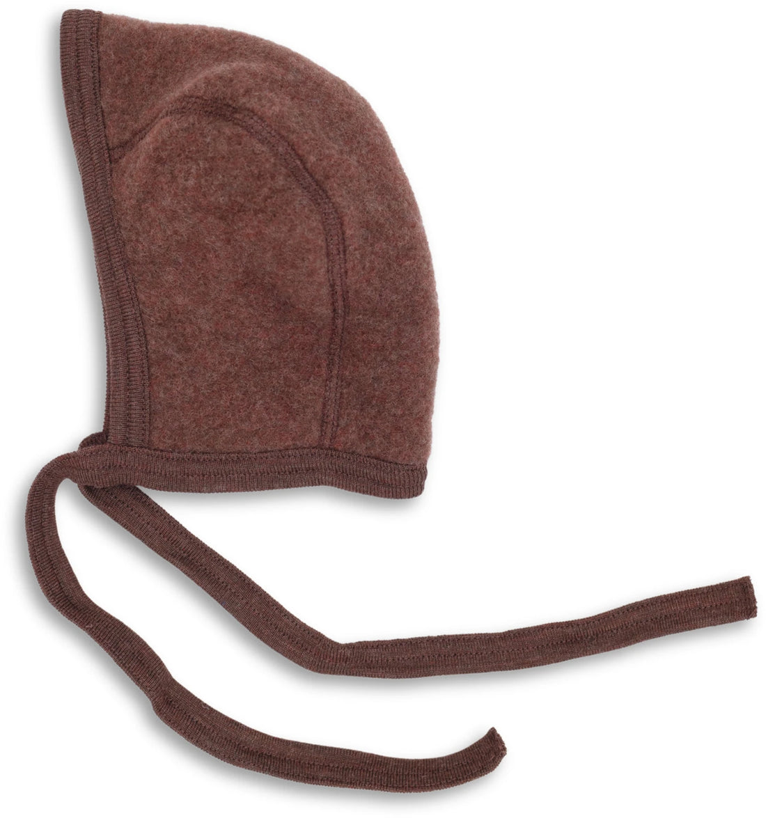 Bonetka z wełny merino - cinnamon