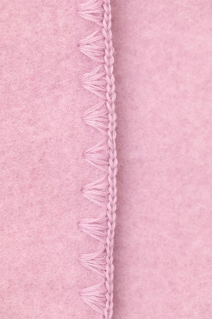 Koc z wełny merino - Rose