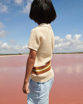 Polo Thomas Natural Stripe - L’enfant