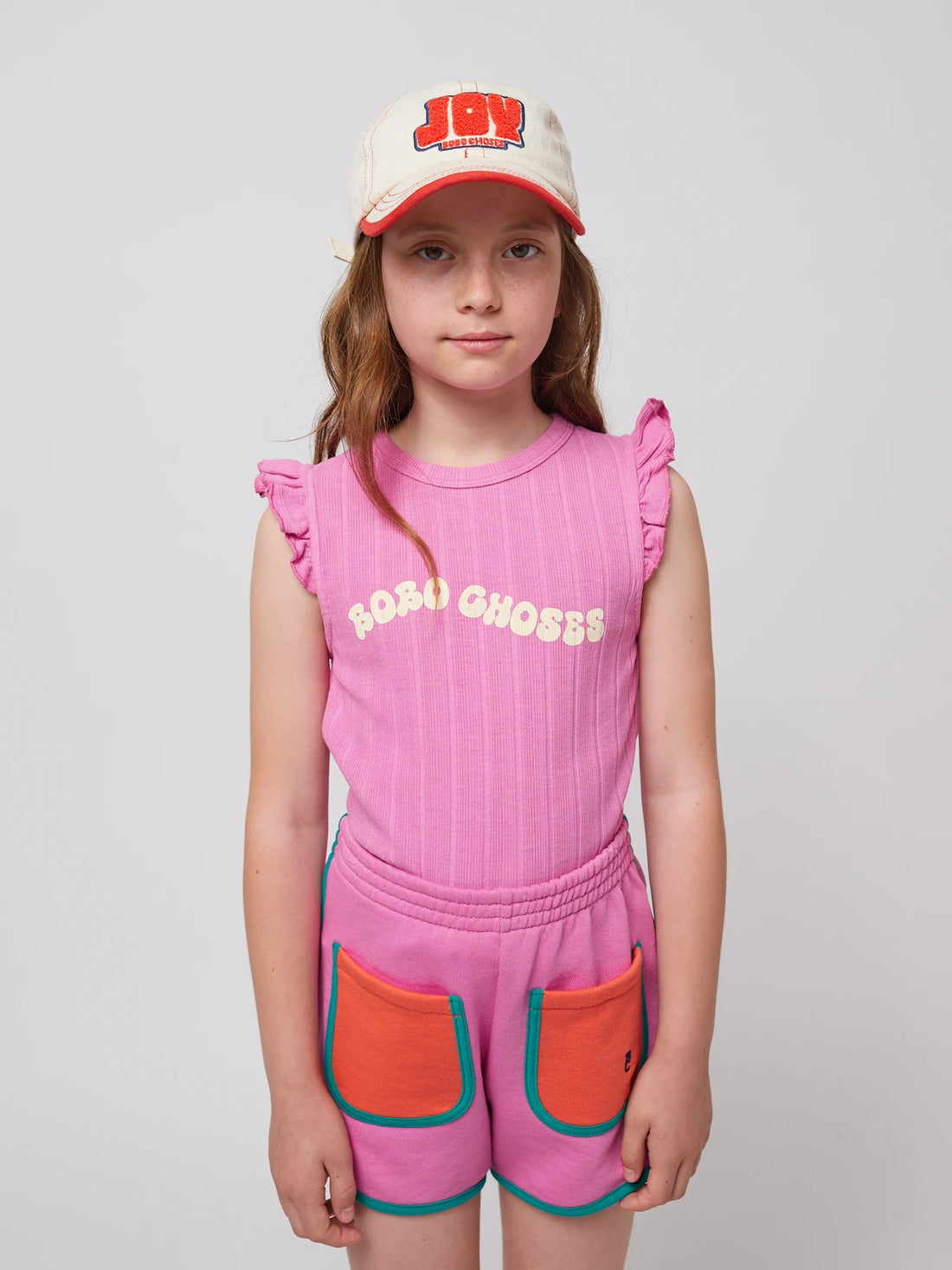 Koszulka na ramiączkach Wavy Bobo Choses ruffled