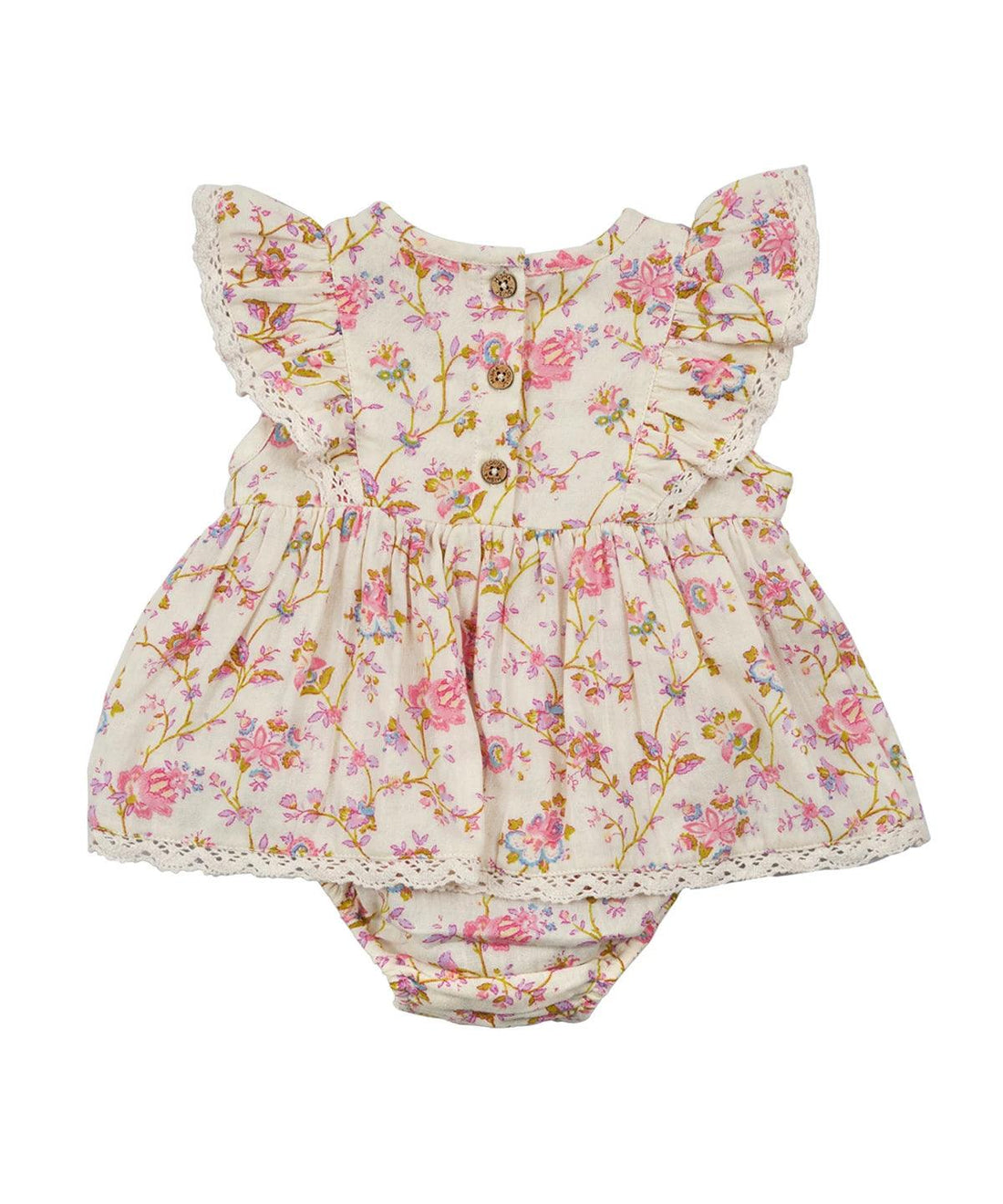 Rompers Lena - Cream Bucolia Fields - L’enfant