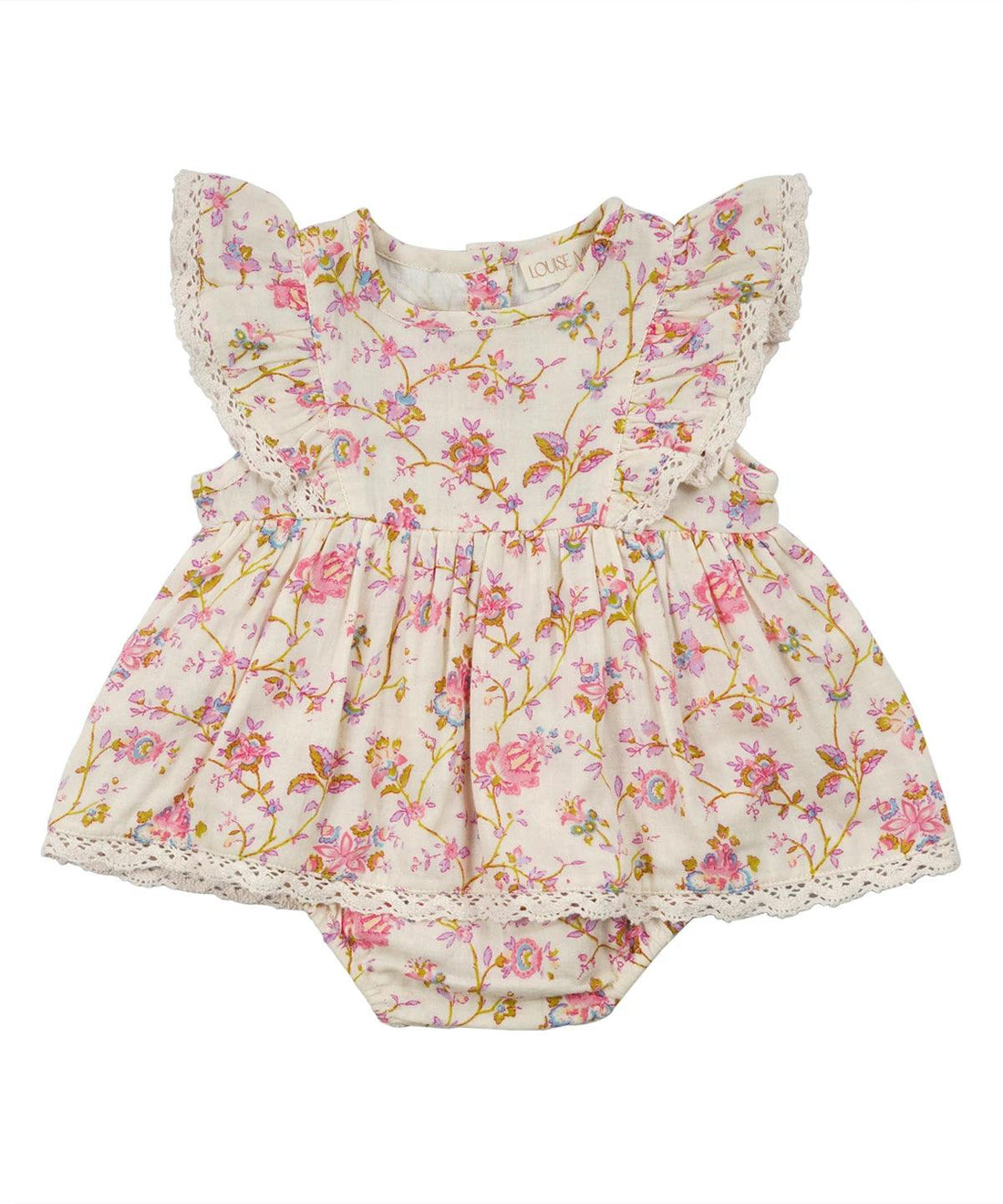 Rompers Lena - Cream Bucolia Fields - L’enfant