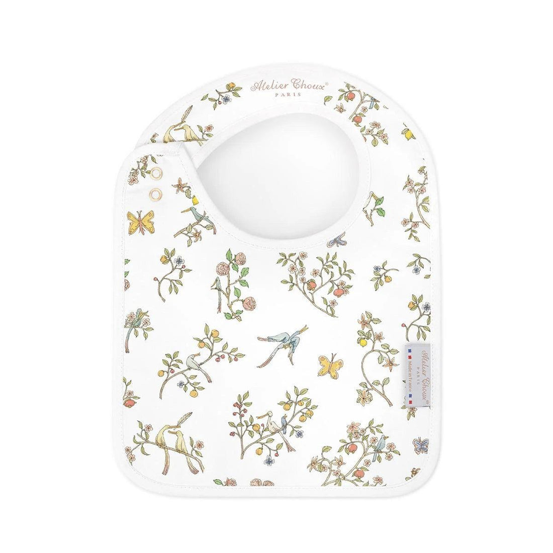 Śliniak Satin bib - In Bloom Pink - L’enfant