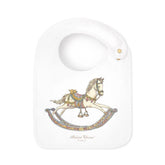 Śliniak Satin bib - Rocking Horse - L’enfant