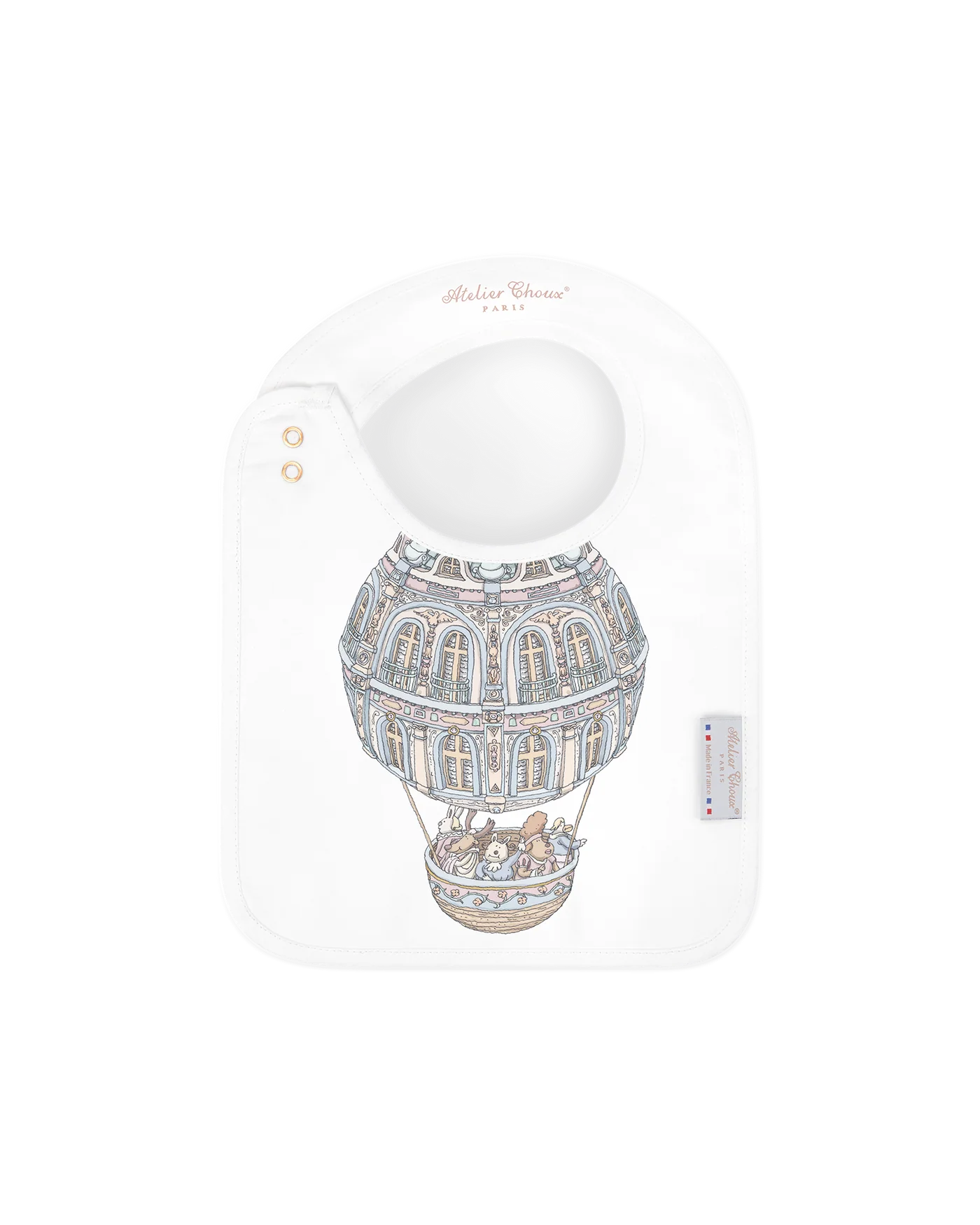 Śliniak Satin Bib - Château Choux