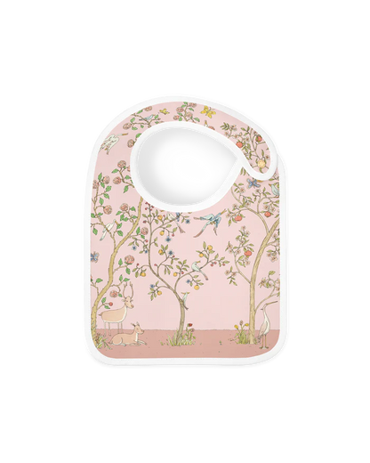 Zestaw prezentowy - Carré &amp; Satin Bib Set - In Bloom Pink