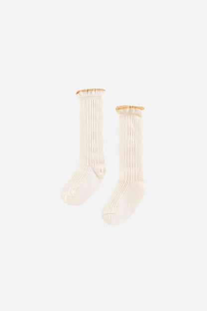 Skarpety Chatma - Cream Lurex