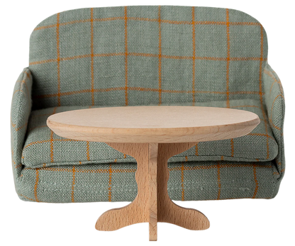 Stolik kawowy - Oval coffee table, Mouse - Nature