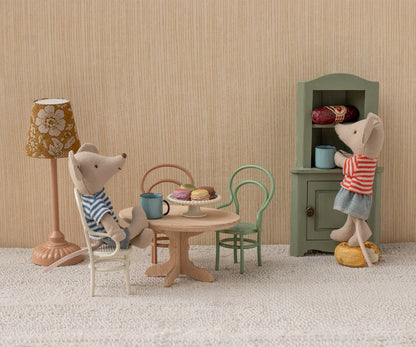 Stół jadalniany - Oval dining table, Mouse - Nature