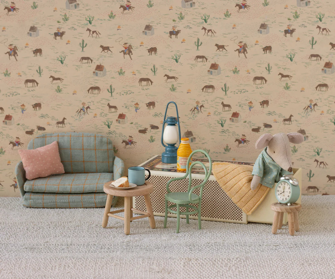 Krzesełko Vintage chair, Mouse - Mint
