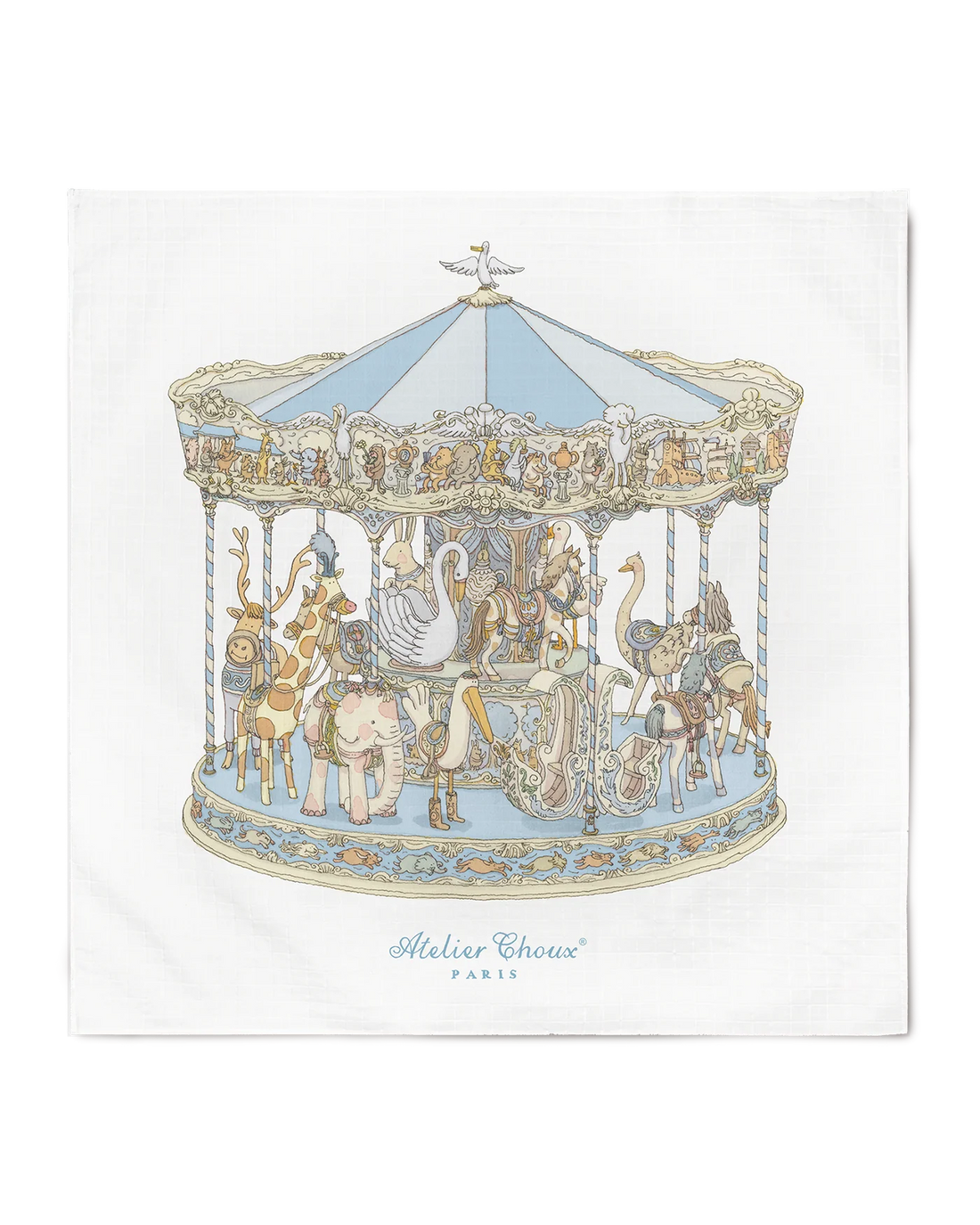 Carré - Carousel Blue
