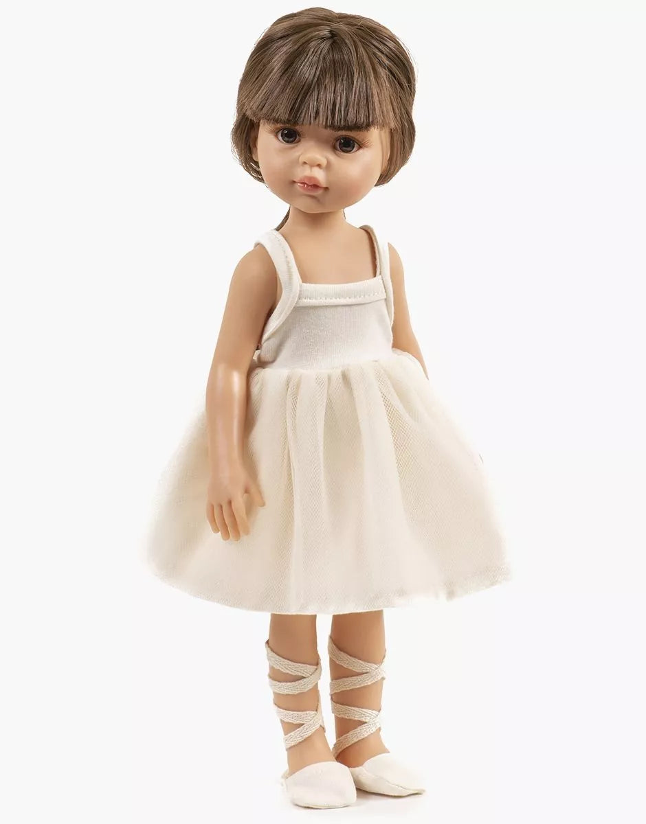 Sukienka dla lalek Amigas – Tutu Rosella milk