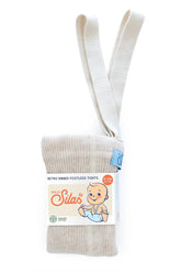 Legginsy z bawełny organicznej z szelkami - Cream Blend - L’enfant
