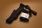 Legginsy z wełną merino z szelkami - Espresso Brown - L’enfant