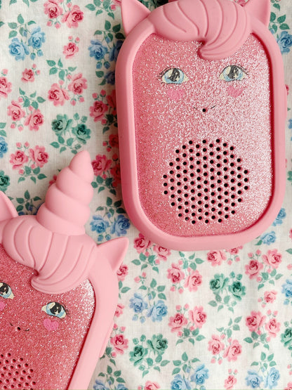 Walkie Talkie - Glitter Unicorn