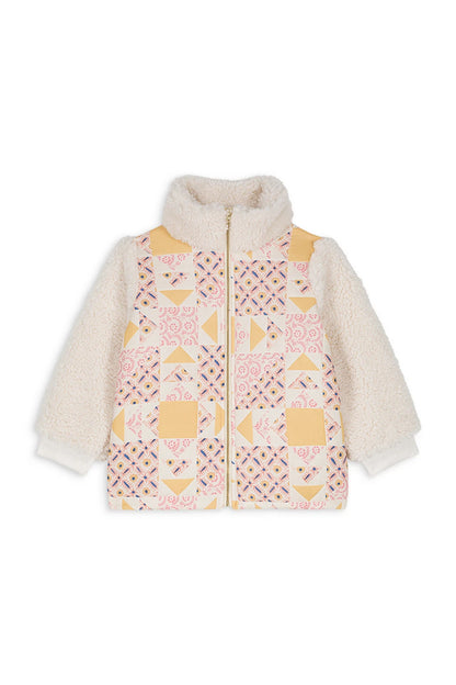 Kurtka Rosa - Cream Patchwork