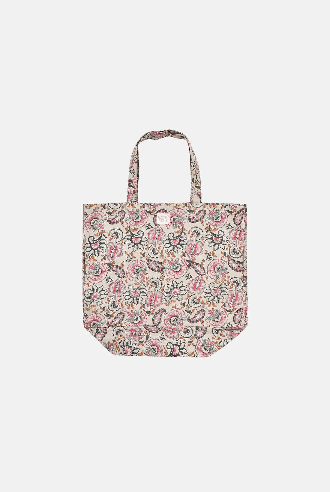 Torba Tote Beverly - Cream Dolce Flowers