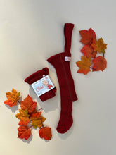 Rajstopy z bawełny organicznej z szelkami - Maple Leaf - L’enfant