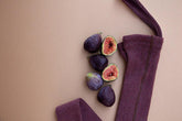 Legginsy z bawełny organicznej z szelkami - Fig Blend - L’enfant