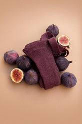 Legginsy z bawełny organicznej z szelkami - Fig Blend - L’enfant