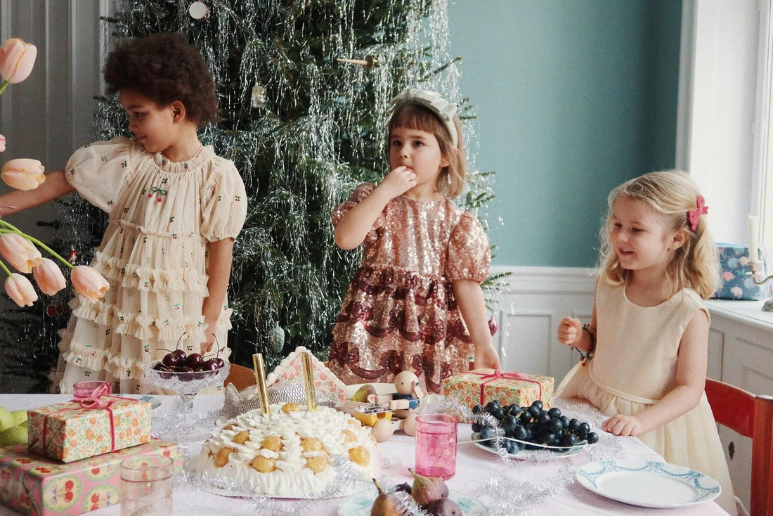 Sukienka Starla Bow Wow - Gold Blush - L’enfant
