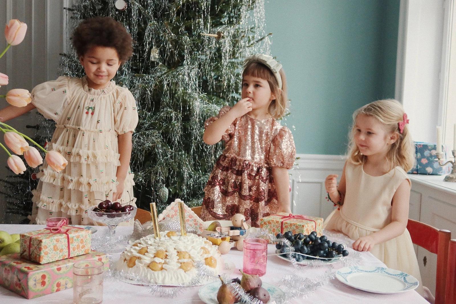 Sukienka Starla Bow Wow - Gold Blush - L’enfant