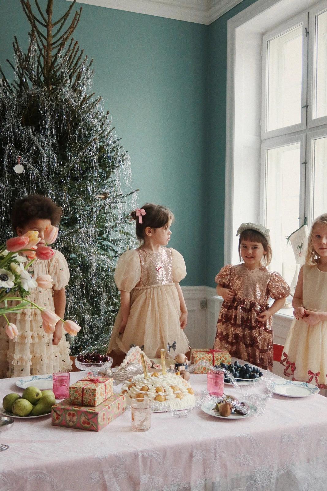 Sukienka Starla Bow Wow - Gold Blush - L’enfant
