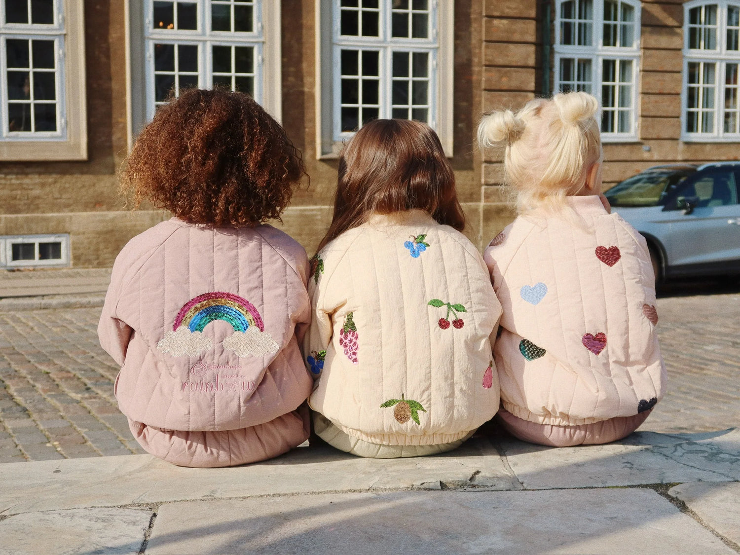 Kurtka bomberka Juno - Cameo rose