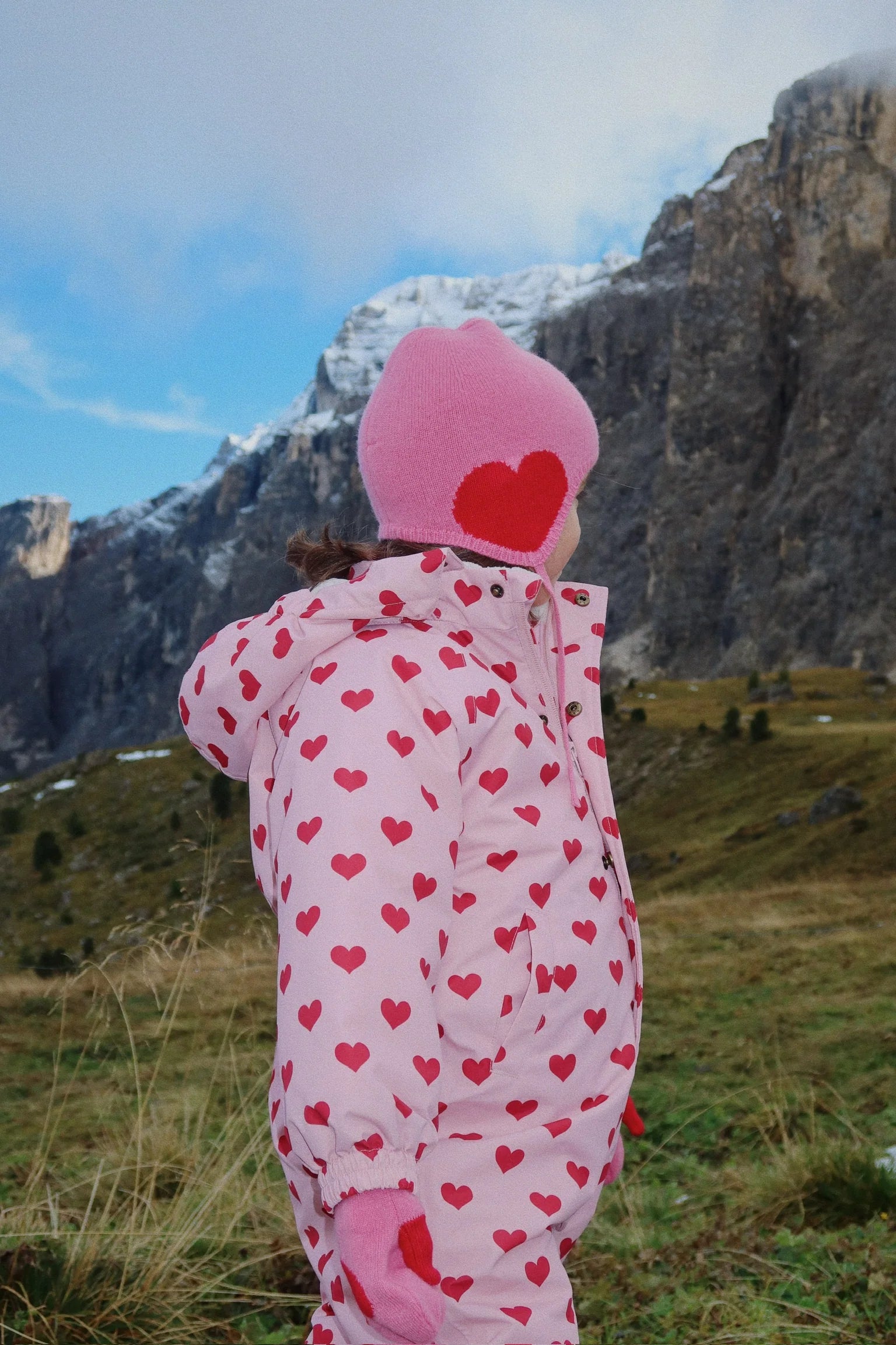 Rękawiczki jednopalczaste Collette - Pink