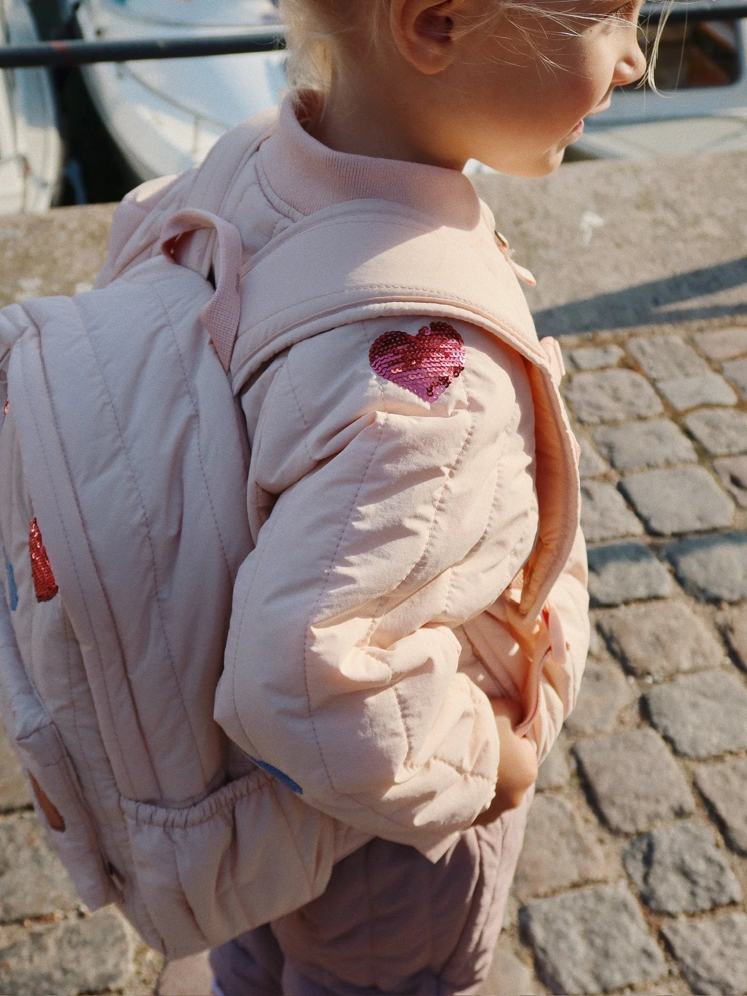 Kurtka bomberka Juno - Cameo rose