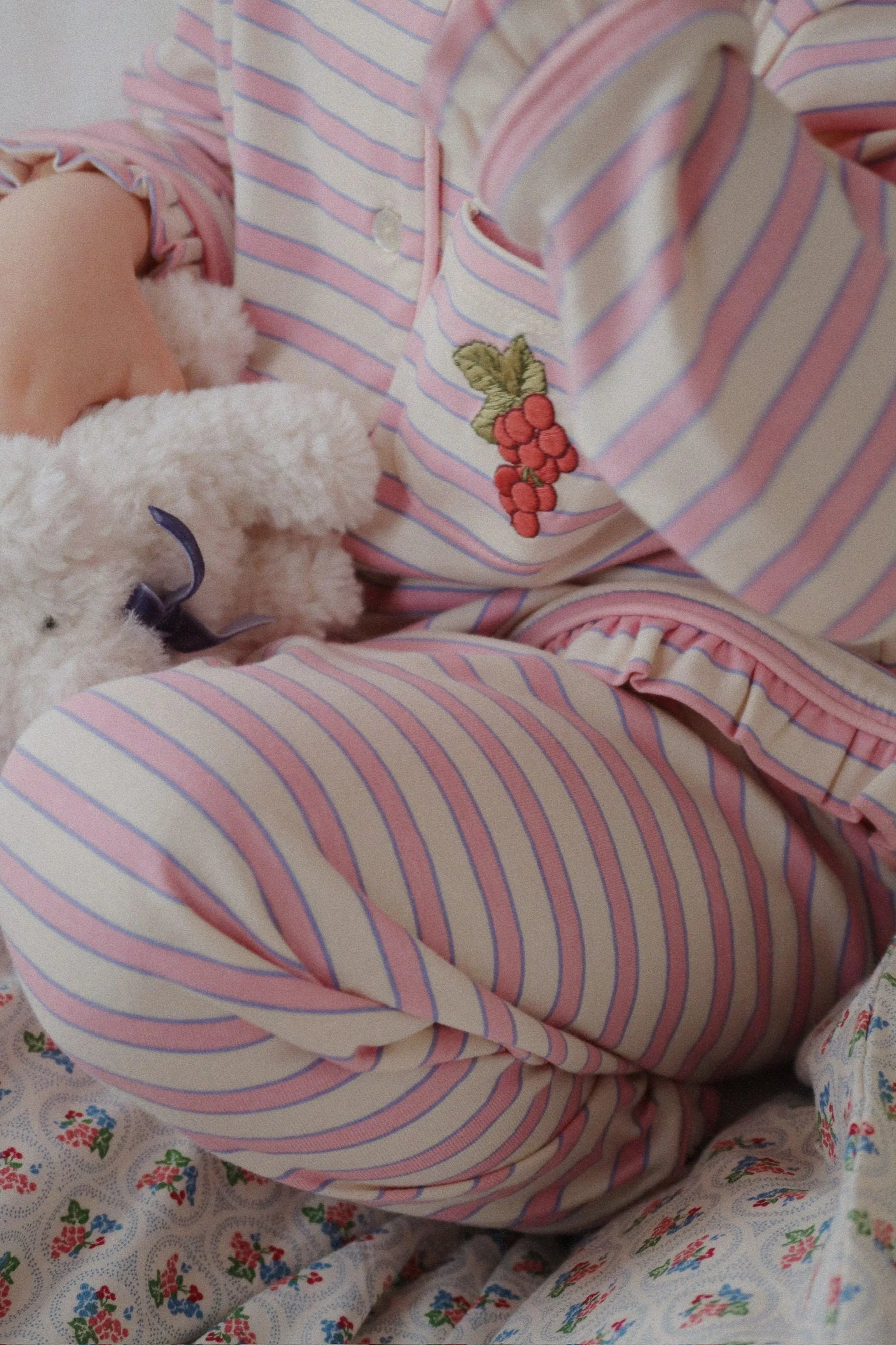 Piżama Pio set - Lolly stripe