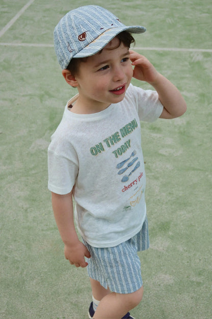 T-shirt Era Off white/On The Menu