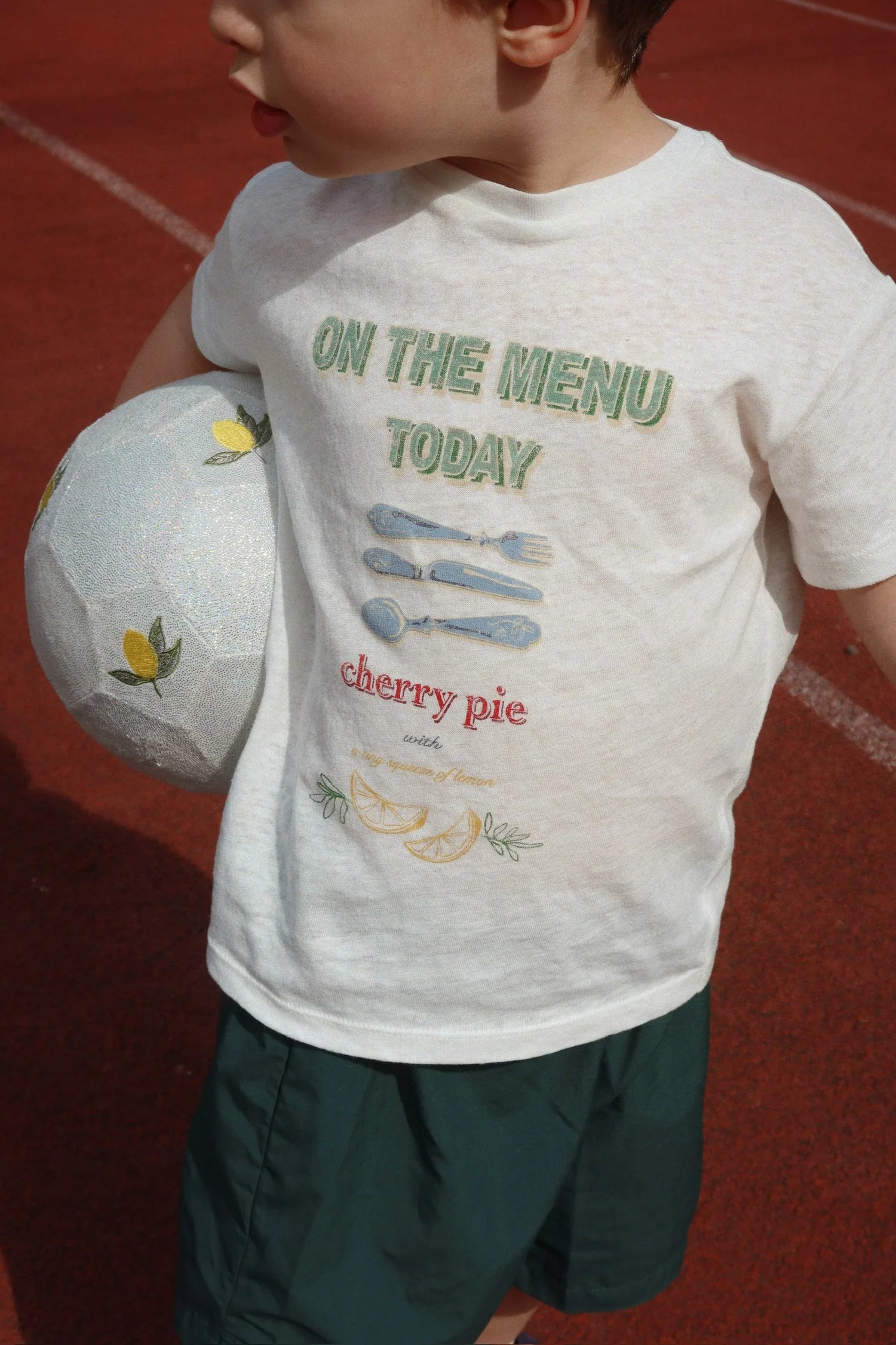 T-shirt Era Off white/On The Menu