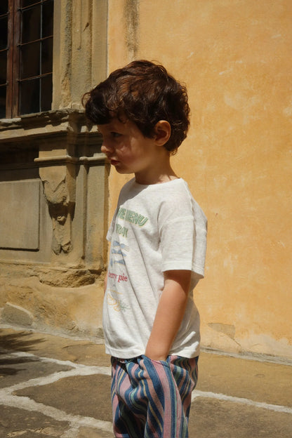 T-shirt Era Off white/On The Menu