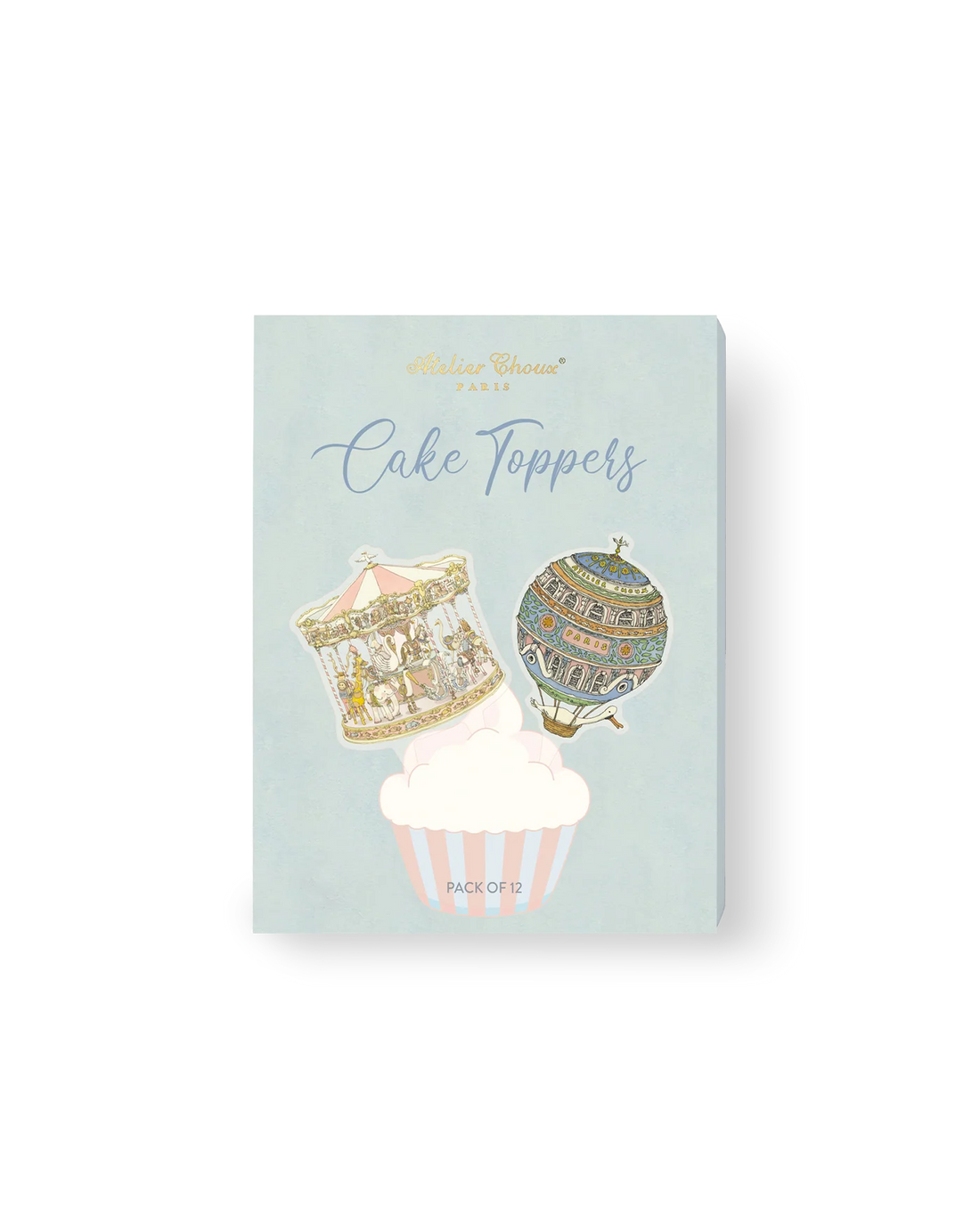 Toppery - Mini Cake Toppers - Atelier Choux Classics - Set of 12