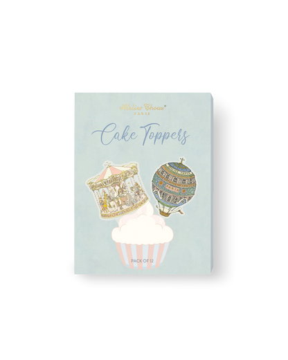 Toppery - Mini Cake Toppers - Atelier Choux Classics - Set of 12