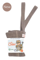 Rajstopy z bawełny organiczne Hippy - Cocoa Blend - L’enfant